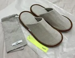 loomer  ルーマー　折りたたみ　Linen Slippers スリッパ