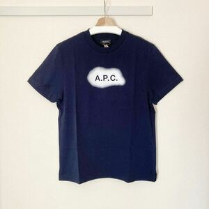 【新品タグ付・定価19,800円】A.P.C. 限定ロゴTシャツ M ネイビー 半袖Tシャツ アーペーセー