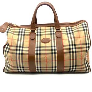 Vintage Burberrys Boston Bag Nova Check / ヴィンテージ バーバリー ボストンバッグ ノバチェック 旅行カバン