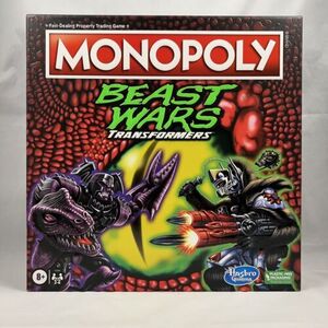 Monopoly: Transformers Beast Wars Edition Board Game NEW Sealed 海外 即決