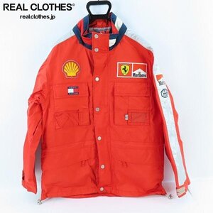 ☆Tommy Hilfiger/トミー ヒルフィガー Ferrari/フェラーリ Malboro フェラーリ ジャケット/L /060