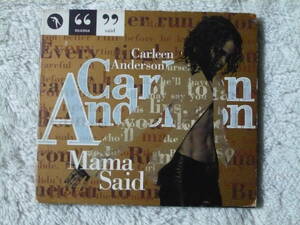 CARLEEN　ANDERSON　/　mama said 全4曲　mama said/you