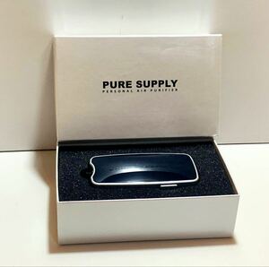 PURE SUPPLY ピュアサプライ　携帯式空気清浄機　エアクリーナー　ストラップ式　マイナスイオン　USB 説明書