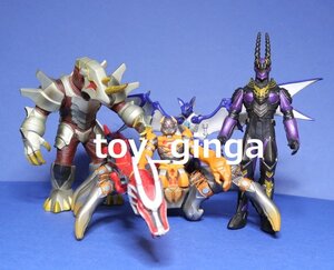 即決仮面ライダー龍騎 ミラーモンスターシリーズ ドラグレッダー ダークウイング ディスパイダーリボーン メタルゲラス ギガゼール 中古品