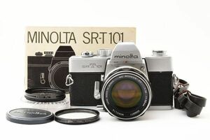 #3679 ミノルタ Minolta SRT 101 58mm f1.4 一眼レフ フィルムカメラ [動作確認済]