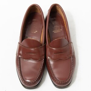 ★定価4万★ ~ 美品 ~ Brooks Brothers ブルックス ブラザーズ コイン ペニー ローファー ブラウン size 9 27cm