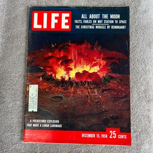 ☆長期保管品☆ 洋書 LIFE1958年12月15日号 LIFE誌 ライフ誌 洋雑誌 ビンテージ レトロ 雑誌 広告 ポスター コレクター LIFE誌 洋書 ライフ