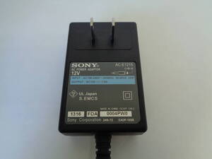 SONY ソニー AC POWER ADAPTOR AC-1215 ACアダプター 12V 中古品 管理103-LP