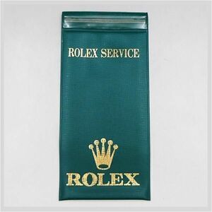 ロレックス 1970～ 腕時計 ポーチ 修理用 ケース 袋 ノベルティ ★ ROLEX ケース箱 冊子タグ 腕時計 スタンド ディスプレイ 希少品 1615-01