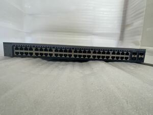 【中古】NETGEAR ProSAFE GS748T v5 48ポート ギガビット スマートスイッチ 管理番号co02