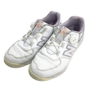 NEW BALANCE GOLF ニューバランス 574 V3 SL BOA WGBS574W スパイクレスシューズ ホワイト系 23.5 [240101315950] ゴルフウェア