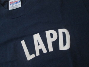 ★90年代アメリカ購入 LAPD Tシャツ ポリス・デパートメント購入品 未使用品 NF ★コレクション保管品 整理