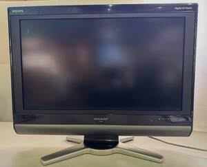 SHARP★AQUOS★液晶カラーテレビ★LC-26D50 B★2009年製★通電動作OK★中古