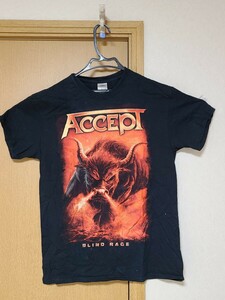 Tシャツ　ACCEPT　2014年　アクセプト　メタル　Mサイズ　blind rage over japan tour ドイツ　ヘヴィメタル　ジャーマンメタル