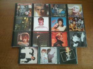 【超稀少＊人気 ほぼRyko／Bonus Tracks 多数】David Bowie『Space Oddity』他 15CDs ★美良品★