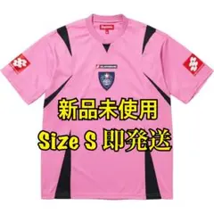 Supreme Crest Soccer Jersey ジャージ pink S