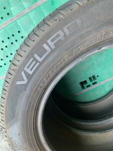 バリ山 ダンロップ VEURO VE304 225/55R17 製造年数21年 残溝約6.0㎜ ２本セット MADE IN JAPAN