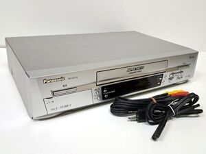 ★ 稼動品! 美品! 希少 VHS ビデオ レコーダー『 Panasonic パナソニック SUPER DRIVE Hi-Fi ステレオ Gコード / NV-HV7G 』USED♪ 時代物