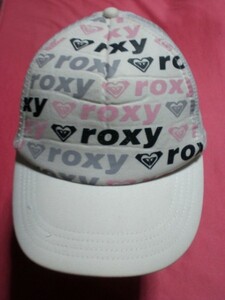 ＵＳＥＤ roxy キャップ フリーサイズ ベージュ系