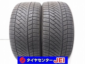 245-45R18 8.5-8分山 コンチネンタル 2017年製 中古スタッドレスタイヤ【2本セット】送料無料(AS18-2381）