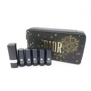 美品 Dior ディオール ルージュディオールクチュールセット 999/666/772/665/028 リップ 6本セット BT1248U