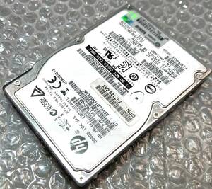 【中古パーツ】 2.5インチ HP EG0300FBVFL 10K SAS 300GB HDD 正常品 1台■ SAS 2347