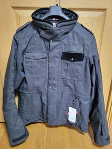 ■クシタニ K-2836 WINTER FIN JACKET ウインター フィン ジャケット Lサイズ ブラックアウト■