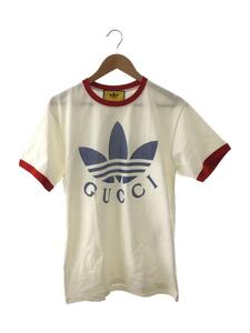 GUCCI◆Tシャツ/S/コットン/WHT/プリント