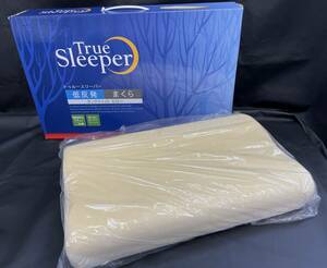 □M71 未使用★TrueSleeper トゥルースリーパー 低反発まくら ネックフィットピロー 枕 寝具