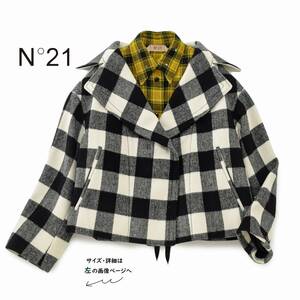 美品★素敵701★N°21ヌメロヴェントゥーノ28万★36size/9号★ジャケットN003