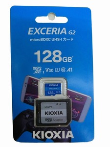 【未使用】 キオクシア KIOXIA microSDXCカード KMUB128G