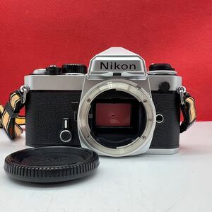 ♪ 防湿庫保管品 Nikon FE 一眼レフカメラ フィルムカメラ ボディ 動作確認済 シャッター、露出計OK ニコン