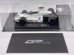 GP Replicas 1/18 マルティニ レーシング ブラバム BT44B #8 C.パーチェ TOPMARQUES トップマルケス GP104B with SHOWCASE