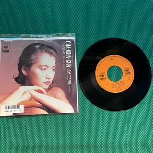 EP レコードCHA-CHA-CHA／石井明美／ジャンク品