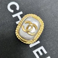 【高級】CHANEL シャネル イヤリング ココマーク 片耳