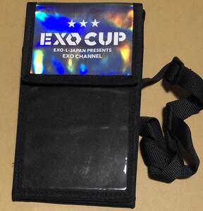 EXO 日本 EXO CUP ペンミ ファンミーティング 会員限定 グッズ チケットホルダー 激レア トレカ 未使用 photocard