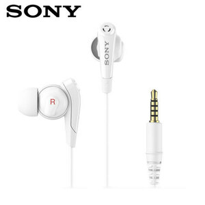 SONY◆MDR-NC31EM ノイズキャンセリング イヤホン白 Xperia携帯専用※特定機種【純正・輸入品】XZ1,XZ1Compact,XZs,XZ Premium,Z5,Z4..