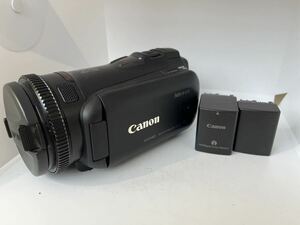 1円スタート Canon iVIS HF G10 デジタルビデオカメラ ハンディカム キャノン ブラック HD バッテリー2つ付き