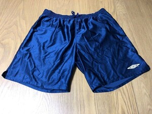 アンブロUMBRO サッカー光沢パンツ　XO サッカーフットサル　年代物　22-0219-14