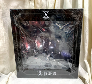 used 未使用 X JAPAN ②時計賞 未開封 X JAPAN YOSHIKI HIDE TOSH TAIJI PATA くじ景品　未開封　現状品　