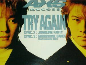 8cm　CD 美品 100円均一 access アクセス TRY AGAIN (№3628)