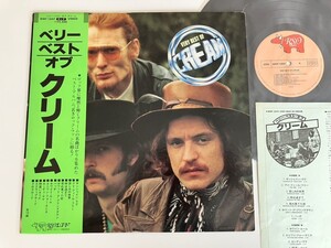 【78年日本編集盤】VERY BEST OF CREAM 帯付LP RSO/ポリドール MWF1047 歌詞解説付Eric ClaptonJack BruceGinger BakerCrossroad