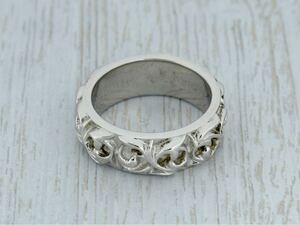 CHROME HEARTS/ETERNITY BAND RING/#20/PLATINUM/クロムハーツ/エタニティバンドリング