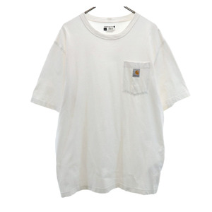 カーハート 半袖 Tシャツ L 白 Carhartt メンズ