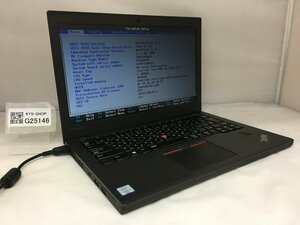 ジャンク/ LENOVO 20K5S48N00 ThinkPad X270 W10DG Intel Core i3-6100U メモリ4.1GB SSD128.03GB 【G25146】