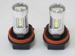 ⑩送料込 CREE LED H8/H9/H11/H16 フォグ 2個 ホワイト プリウス