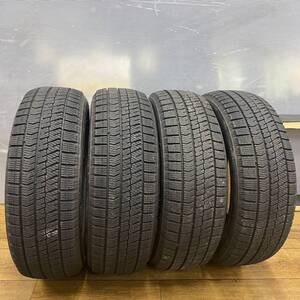 No109　 ブリヂストン VRX2 185/60R15 中古スタッドレス 冬タイヤ 4本セット BLIZZAK 2022年製 8分山　BRIDGESTONE