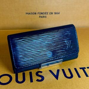 ☆1円〜 美品 ルイヴィトン エピ 4連 キーケース LOUIS VITTON 鑑定済み LV