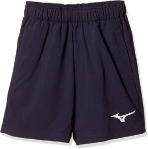 【KCM】Z-mizuno-200-160★展示品★【MIZUNO/ミズノ】ジュニア　サッカーウェア　ハーフパンツ　細身　P2MD0060　ネイビー　サイズ160