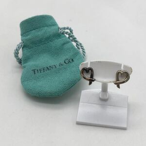 TIFFANY&Co. ティファニー ピアス シルバー ラビングハート パロマピカソ アクセサリー ① P1956